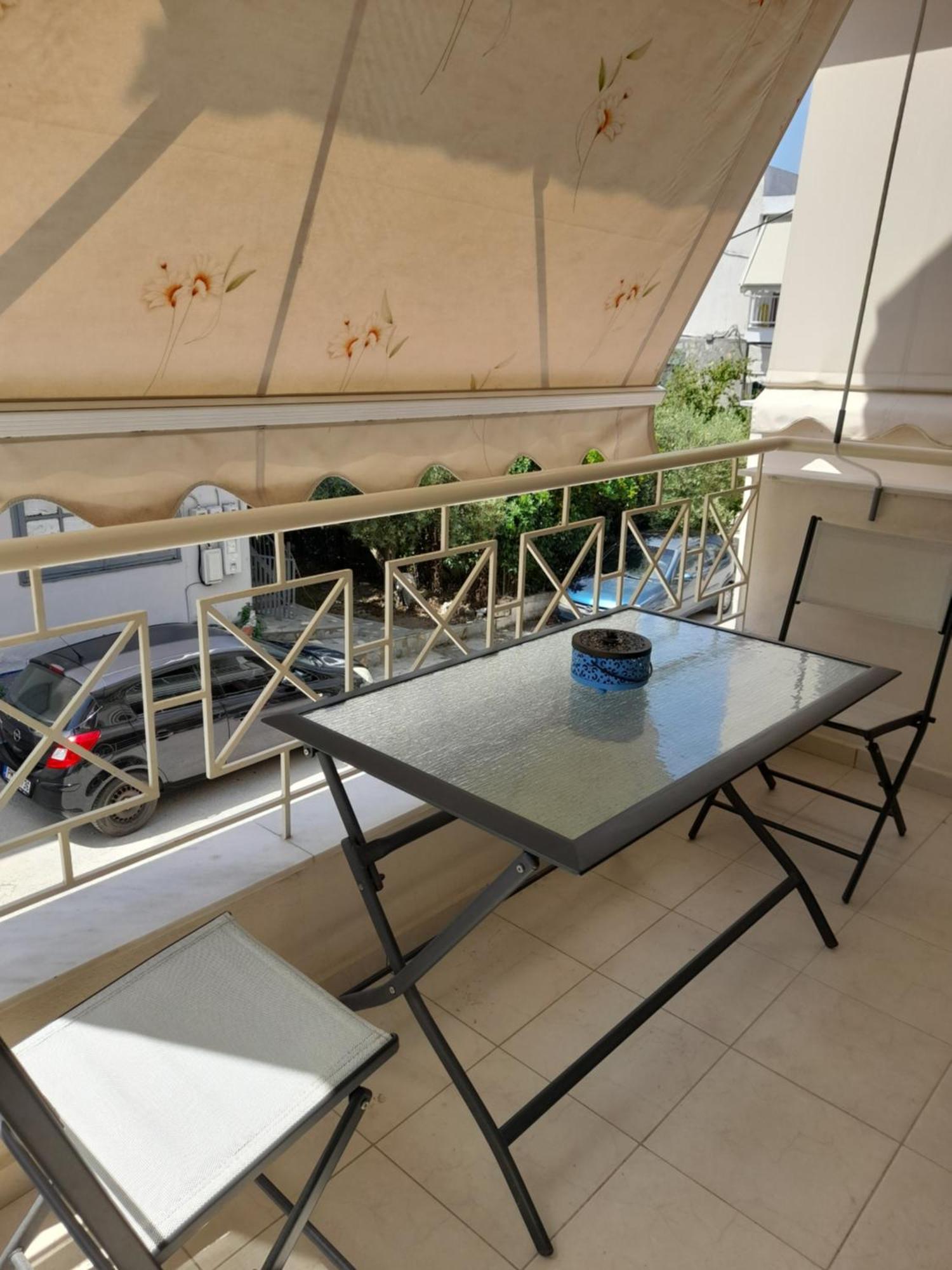 Christina Apartment Νεα Περαμοσ Néa Péramos Bagian luar foto